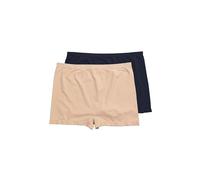 Ulla Popken Panty, Pack de 2, sin Costuras, Entrada de Pierna Talco 58+ 845698300-58+