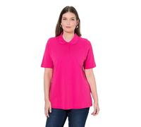Ulla Popken Polo de Manga Corta para Mujer, Tallas Grandes