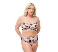 Ulla Popken Relief-Bra, Timeless Elegance 830041 Sujetador, Negro, 110C Mujeres