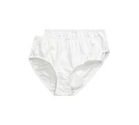 Ulla Popken Slip, 2er Pack Culotte, Blanco (Weiss 20), 56-58 2 para Mujer