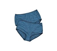 Ulla Popken Slips Midi, Pack de 2, mil Rayas, Corte más Alto bencina 42+ 800279747-42+