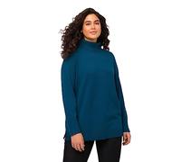 Ulla Popken Pullover_799922 Suéter pulóver, Blaugrün, 50-52 para Mujer