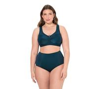 Ulla Popken Sujetador de Alivio, Estructura, sin Aros, Copa C-H bencina Oscuro 120D 801187755-120D