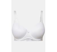 Ulla Popken Multiway-BH, Softcups, Träger abnehmbar, Cup C-E Sujetador, Weiß, 105E para Mujer