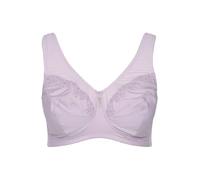 Ulla Popken Sujetador Reductor, sin Aros, con Colgante de Strass, Copa C-G Rosa Malva 115F 658495800-115F