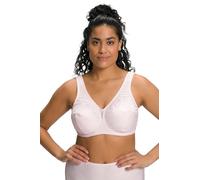 Ulla Popken Sujetador Reductor, sin Aros, con Colgante de Strass Rosa 120D 658495500-120D