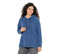 Ulla Popken Sweatshirt mit Dekorierter Kordel Sudaderas, Tintas Azul, 44-46 para Mujer