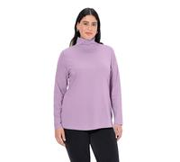 Ulla Popken T-ShirtRundhalsausschnittRelaxedHalbarm CamisetaLav