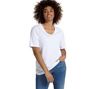 Ulla Popken T-Shirts, 2er-Pack, V-Ausschnitt, Halbarm, Biobaumwolle Camisetas, Navy Blau, 60-62 para Mujer