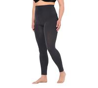 Ulla Popken Thermo-strumpfleggings, Weiches Futter, Elastikbund Calzas térmicas, Gris Oscuro, 54-56 Mujeres