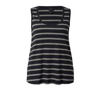 Ulla Popken Top gris claro / negro XL-XXL gris claro / negro