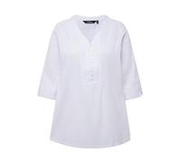 Ulla Popken Tunika Túnica, Blanco Nieve, 58-60 para Mujer