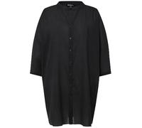 Ulla Popken Unterhemd_797758 Camiseta, Negro, 48/50 ES para Mujer