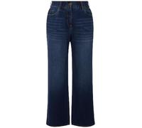 Ulla Popken Vaqueros Mary, Pernera Recta, Corte con 5 Bolsillos, Cintura Confortable Vaquero Azul 29 724600902-29