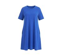 Ulla Popken Mujer Vestido de Punto Jersey Azul Celeste 46+
