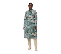 Ulla Popken Vestido Loycell Marbleprint, Verde Mate, 48-50 para Mujer