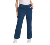 Ulla Popken Weite Marlene Denim, Mary, Jeans Mujer, Azul Marino, 38W / 32L