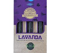 ULLAS Incienso Orgánico - Lavanda - 25g x 12 = 300g