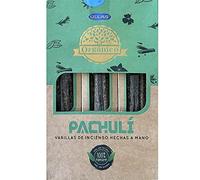ULLAS Incienso Orgánico Pachuli 25g x 12 = 300g