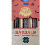 ULLAS Incienso Orgánico - Sandalwood- 25g x 12 = 300g