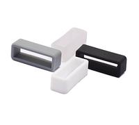 ULLCHRO 8 Pcs la Correa de Goma de Retención Reparaciones del Anillo del lazo Guardián de la hebilla 20 Colors - 12, 14, 16, 17, 18, 19, 20, 22, 24, 26 mm (22mm, Color A)