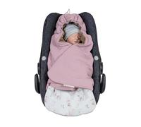 ULLENBOOM Arrullo bebé para Verano e Invierno | Manta Envolvente para el Cochecito, Silla de Paseo | 0-9 Meses, Certificado | Bosque Encantado