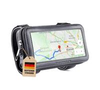 Ullermoto Superpotente Motocicleta portamóvil - Smartphone Bolsa para Manillar- Porta teléfono móvil Bolsa de Manillar de Motocicleta - Bolsa para el teléfono móvil de la Talla M