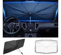 ULMANI Parasol Coche Delantero Plegable,para Hyundai Tucson 2015-2019 Parasol Plegable Ajustable, Paraguas Parasol Anti UV,B 140 * 79cm