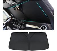 ULMANI Parasol para Parabrisas de Coche para BMW Serie 5 E60 2003-2010, protección UV, Aislamiento térmico, fácil Almacenamiento para Mantener el vehículo Fresco