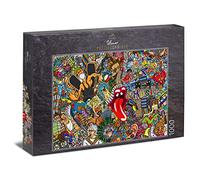 Ulmer Puzzleschmiede - Puzzle Graffiti: Puzzle de 1000 Piezas - Grafitis de Streetart sobre el Tema de la música, el Hip-Hop y el Estilo de Vida