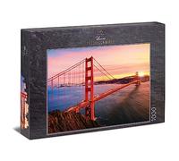 Ulmer Puzzleschmiede - Puzzle Puente del Golden Gate: Puzzle de 1000 Piezas - El Puente sobre la bahía de San Francisco: un hito de los Estados Unidos