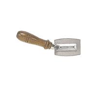 Ulmia 727 - Sierra de chapa (dientes pequeños actúan como un cuchillo de corte tirante de corte, longitud intercambiable: 185 mm, de las cuales hoja de sierra: 75 mm con dientes de tracción)