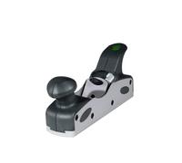 Ulmia Cepilladora de aluminio (sin grabado, de aluminio + plástico reciclable, partes laterales intercambiables, ardilla cepilladora ergonómica, cepilladora de mano, cepilladora de madera) HA48-1