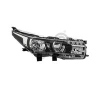 ULO Faros Principales Derechos H7 Para Toyota Corolla Sedán Bj. 13-18