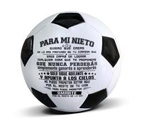 Uloveido to My Son/Daughter/Grandson Football Size 5 Match Training Soccer Ball Spanish Language para Mi Hijo balones de fútbol (para Mi Nieto)