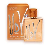 ULRIC DE VARENS - Agua de colonia UDV VIP - Leñoso, azul marino, cítricos - Perfume para hombre - Atomizador - Fabricado en Francia - 60 ml