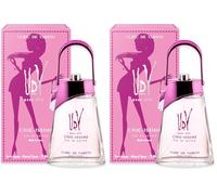 ULRIC DE VARENS - UDV pour Elle - Eau de Parfum Chic-Issime - Floral Blanc - Parfum Femme - Vaporizador - Made in France - 75 ml (Paquete de 2)