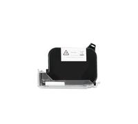 ULROKHKUL Impresora de Mano, Impresora portátil Mini Impresora Máquina de codificación pequeña Que se Conecta al teléfono Logotipo Mayor precisión Inyección Tinta Secado rápido(Black Ink Cartridge)
