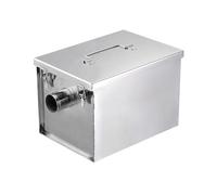 ULROKHKUL Trampa de grasa, 8 Lbs Commercial Grease Trap Stainless