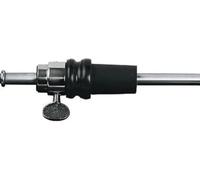 Ulsa 41366 Cellostachel Standard Hartchromt, longitud 62 cm, varilla de metal de 10 mm de diámetro, fabricado en Alemania