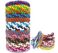 Ulseras Antimosquitos,Antimosquitos ,Pulsera antimosquitos niños ,Repelente mosquitos （12 Unidades, protección Natural contra Insectos, Apta para niños, para Interiores y Exteriores）