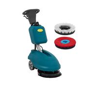 ulsonix Fregadora Aspiradora Industrial con Batería 35 cm 1500 m²/h 160 rpm Abrillantadora monodisco Fregadora aspiradora profesional Fregadora aspiradora de pavimentos Máquina pulidora