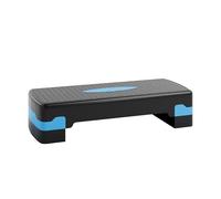 Ultasport Step de Aeróbic I Steps Fitness I Antideslizante, Ajustable en 2 Alturas I Stepper para Ejercicio en Casa, Stepboard, Stepbench 68 x 28 cm, Azul