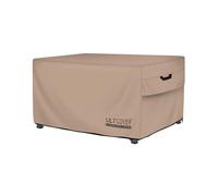 ULTCOVER Cubierta rectangular para mesa de fogata de gas de 44 x 28 pulgadas, impermeable, resistente al agua