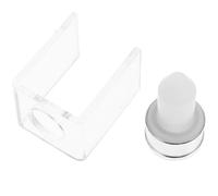 ULTECHNOVO 1 Juego de Molde de Silicona para Fabricación Artesanal de Lápiz Labial Transparente con Soporte Fácil de Usar Resistente para DIY Maquillaje Labial Personal