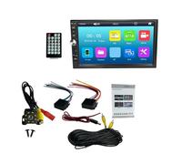 ULTECHNOVO 1 Juego Receptor para Auto Pantalla Táctil con Cámara y Compatible con Android y USB y Tarjetas Alta Definición y Transmisión Estable