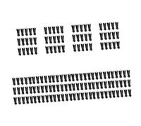 ULTECHNOVO 10 Juegos Clip De Salida De Aire Fragancia De Coche Ambientador Clips De Ventilación Para Colgante Dama Y Clip De Ventilación Ferromanganeso Black 30 Piezas X 10