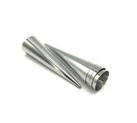 ULTECHNOVO 10 Moldes Grandes para Hornear Croissants de Acero Inoxidable 430 Molde para Rollos de Masa Antiadherente Reutilizable Set de 10 Piezas para Repostería y Aperitivos