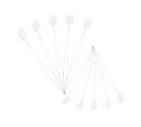 ULTECHNOVO 10 piezas Enhebrador de Aguja de Acero para Bordado y Punch Needle Herramienta de Costura Manual DIY Resistente y Fácil de Usar Accesorios para Punto Cruz y Manualidades