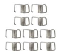 ULTECHNOVO 10 Piezas Muelles de Torsión de Zinc para Impresora 3d Alta Estabilidad y Anti-vibración, Compatibles Brazo Tensor de Extrusora y Cama de Impresión para Reparación DIY